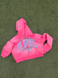 Rebuild zip up (pink)