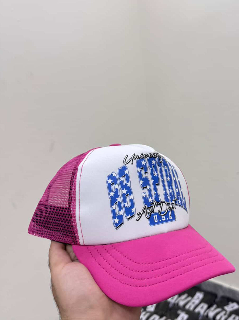 Rebuild Trucker Hat (Pink)